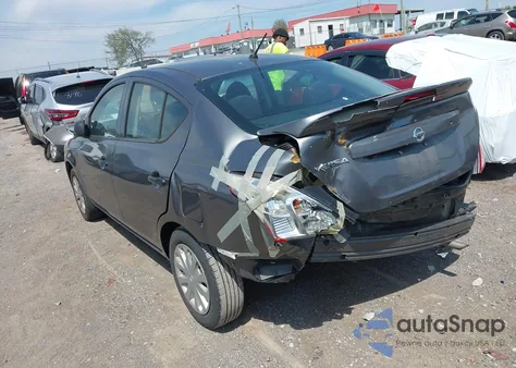 2016 Nissan Versa 1.6 S+ из США, поврежденный, VIN 3N1CN7AP4GL915095
